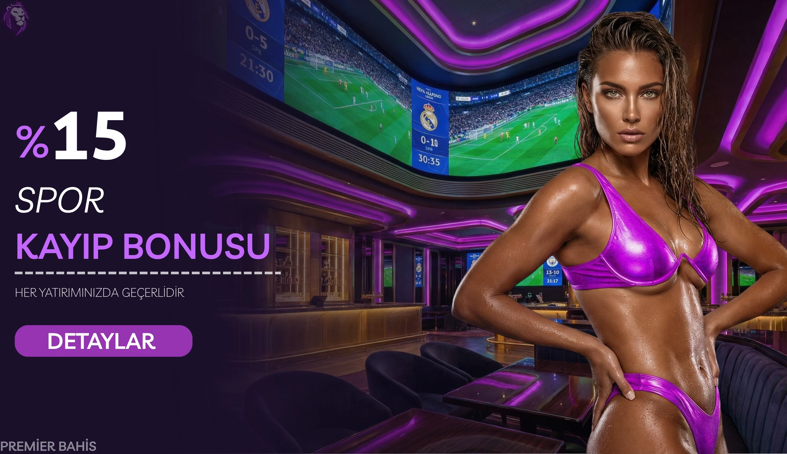 %15 Spor Kayip Bonusu